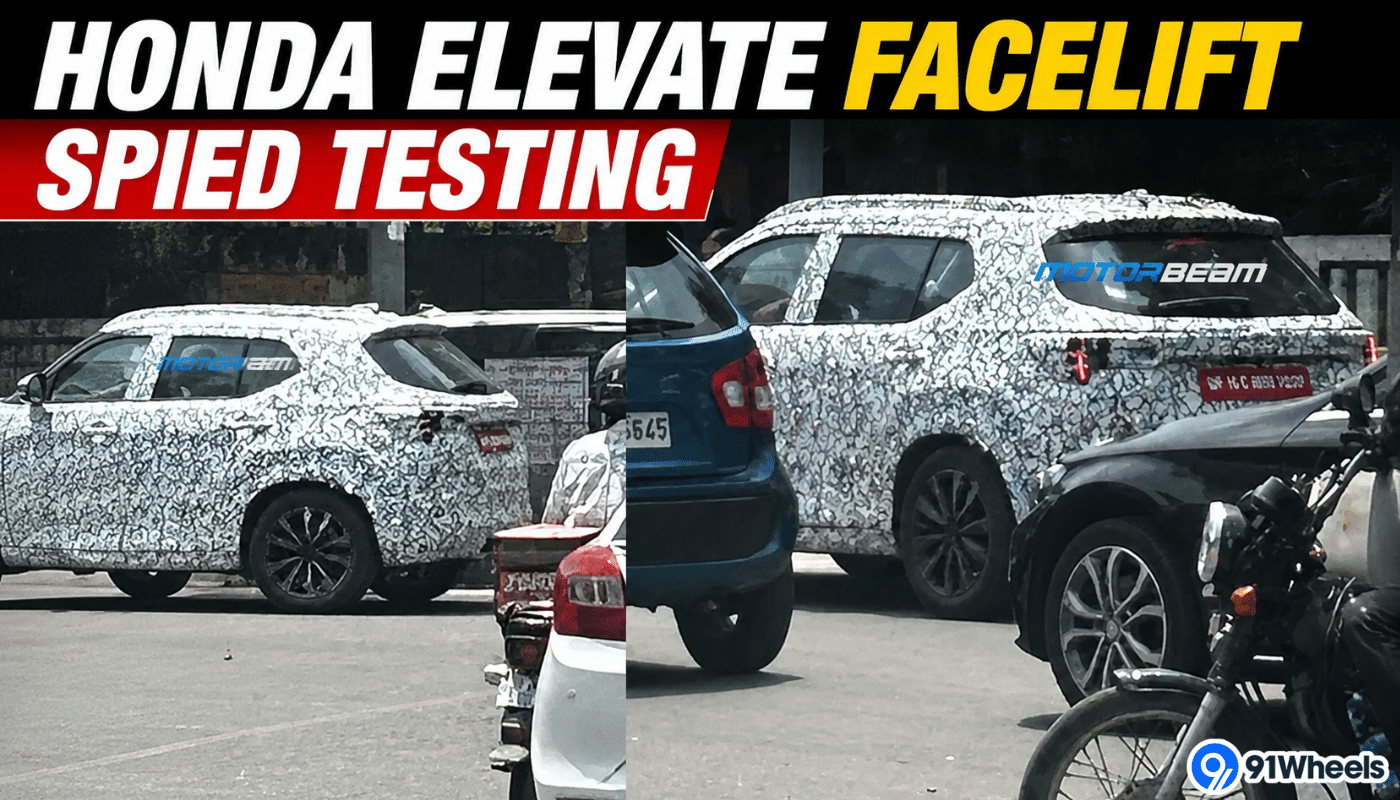 2026 Honda Elevate Facelift Spied Testing: Details Inside